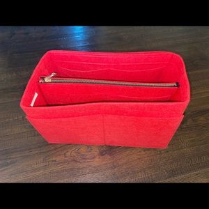 Organizer for the LV Neverfull MM (cherry)